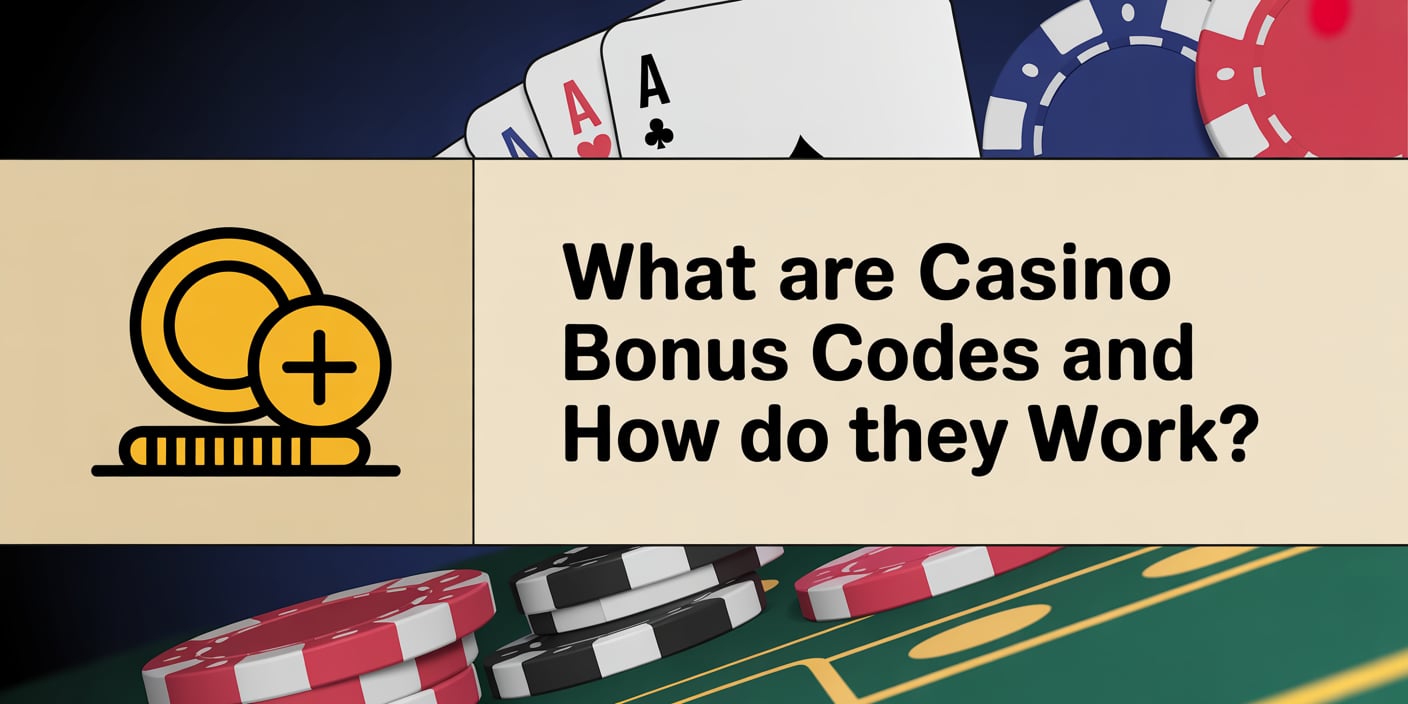 What are casino bonus codes and how do they work?